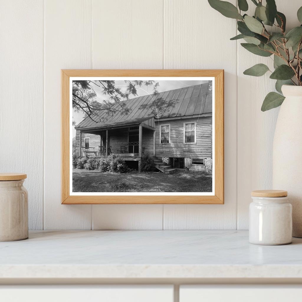 Spotsylvania Farmhouse, Virginia, Early 20th Century Photo