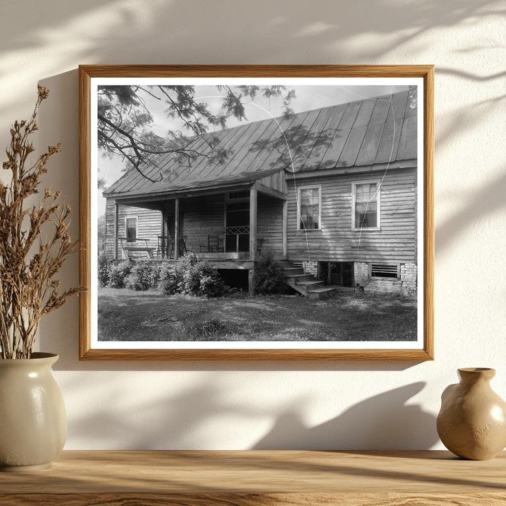 Spotsylvania Farmhouse, Virginia, Early 20th Century Photo