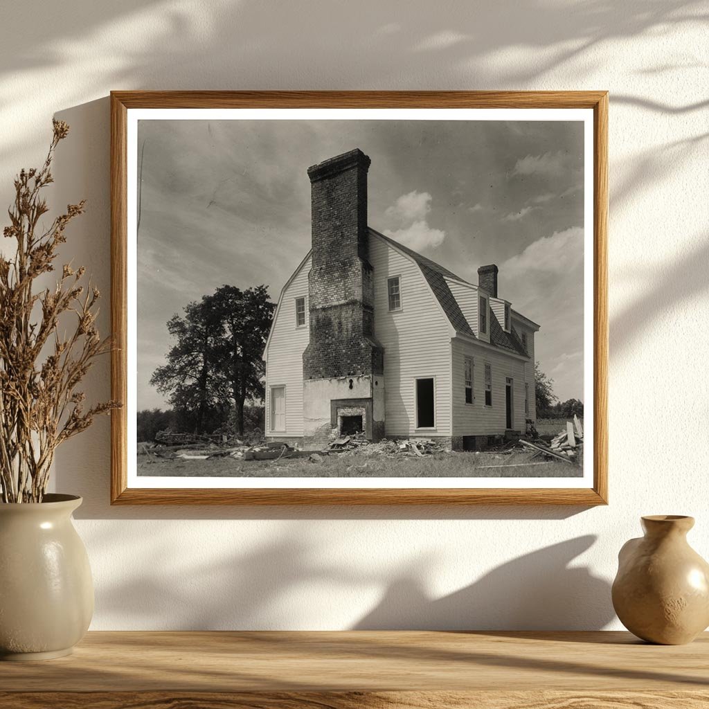 Herndon House, Spotsylvania VA, Vintage Photo 1953