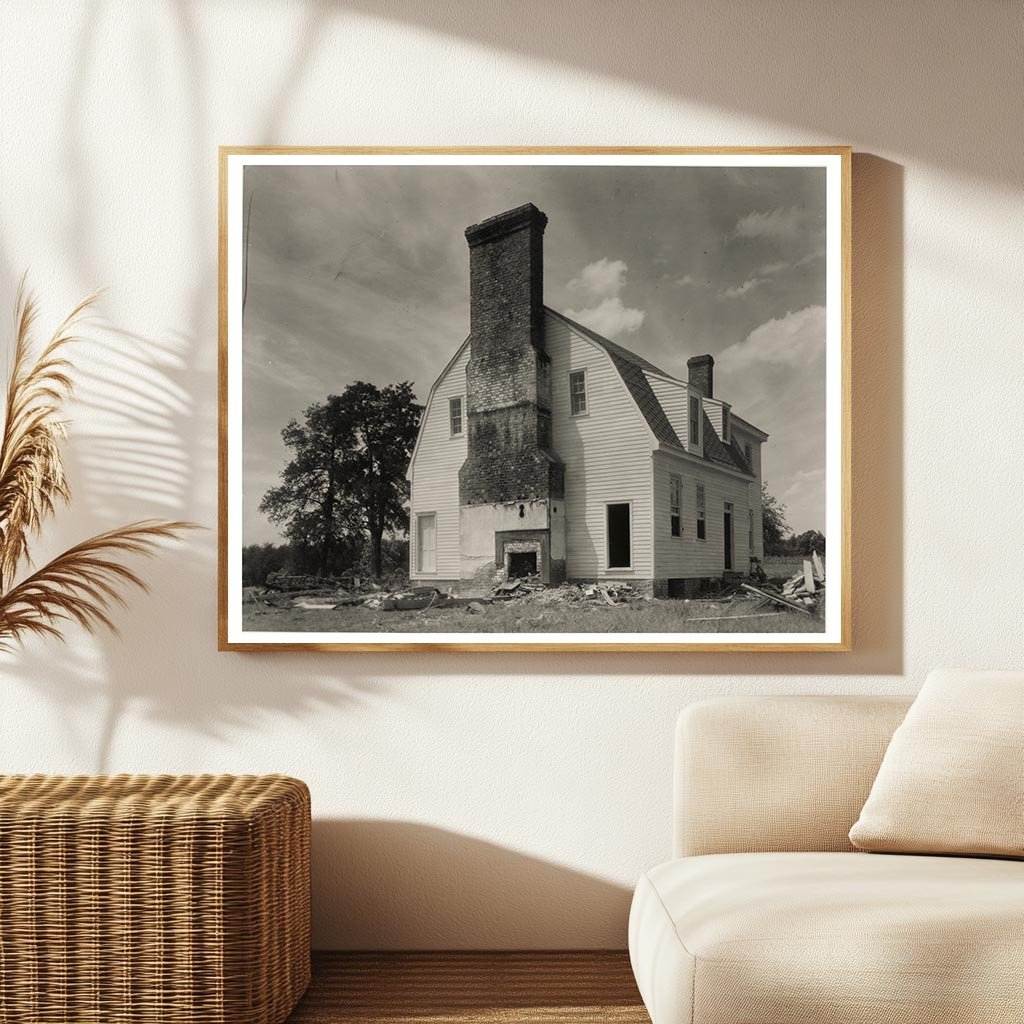 Herndon House, Spotsylvania VA, Vintage Photo 1953