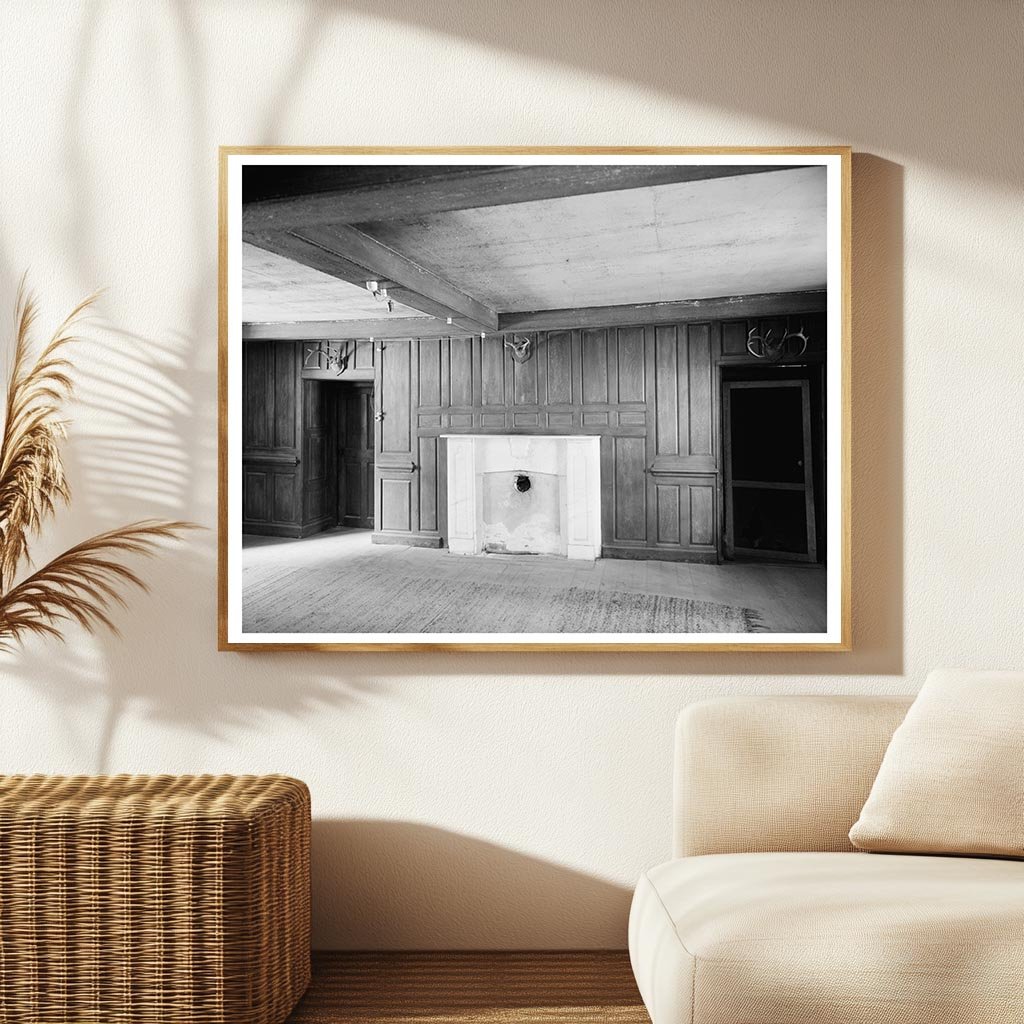 Historic 1660 Building in Surry County, VA - 1953 Photo