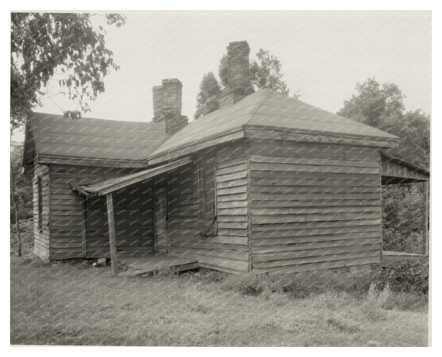 Vintage Architecture in Spring Grove, Virginia, 20th Century