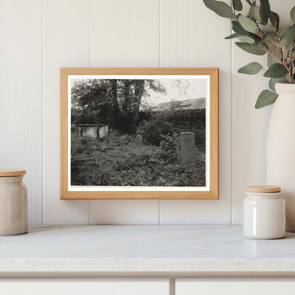 Spring Grove Cemetery, Surry County, Virginia, 1953 Photo