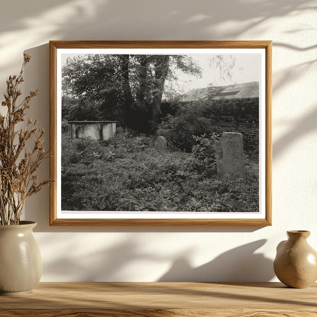 Spring Grove Cemetery, Surry County, Virginia, 1953 Photo