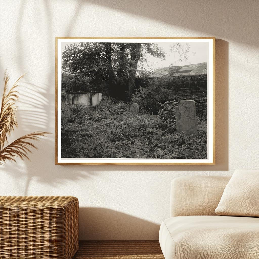Spring Grove Cemetery, Surry County, Virginia, 1953 Photo