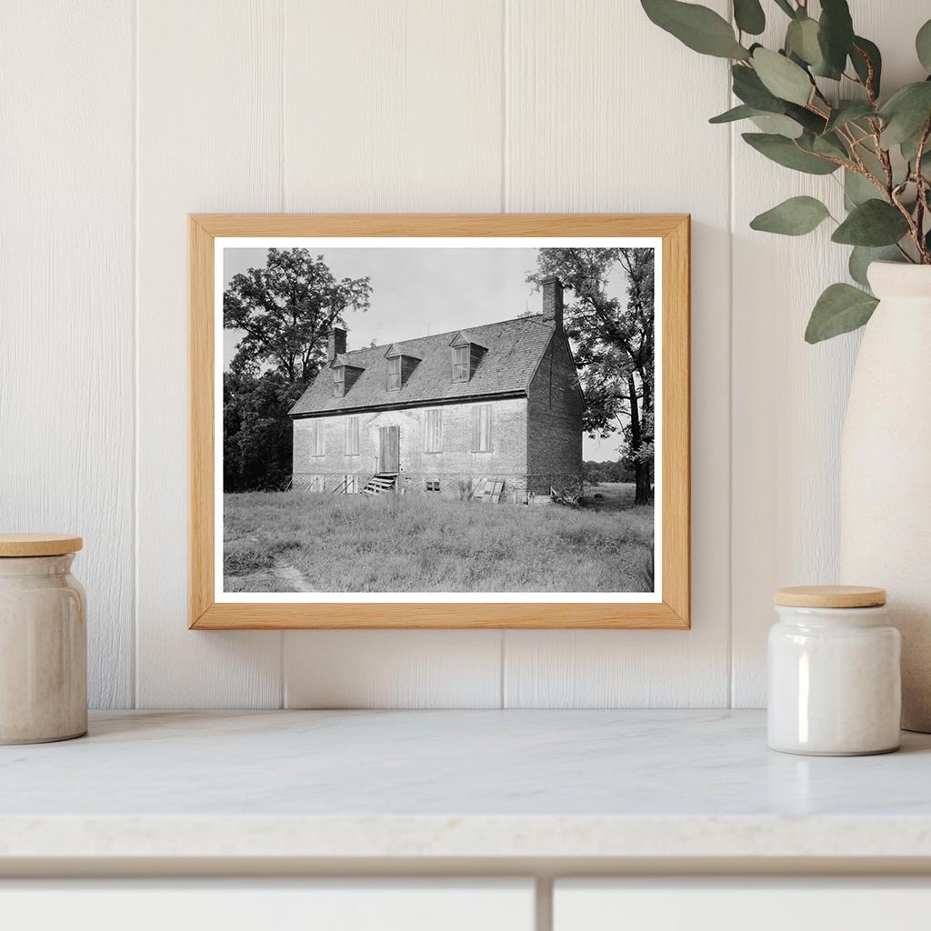 Surry County VA Vintage Architecture Photo 1953