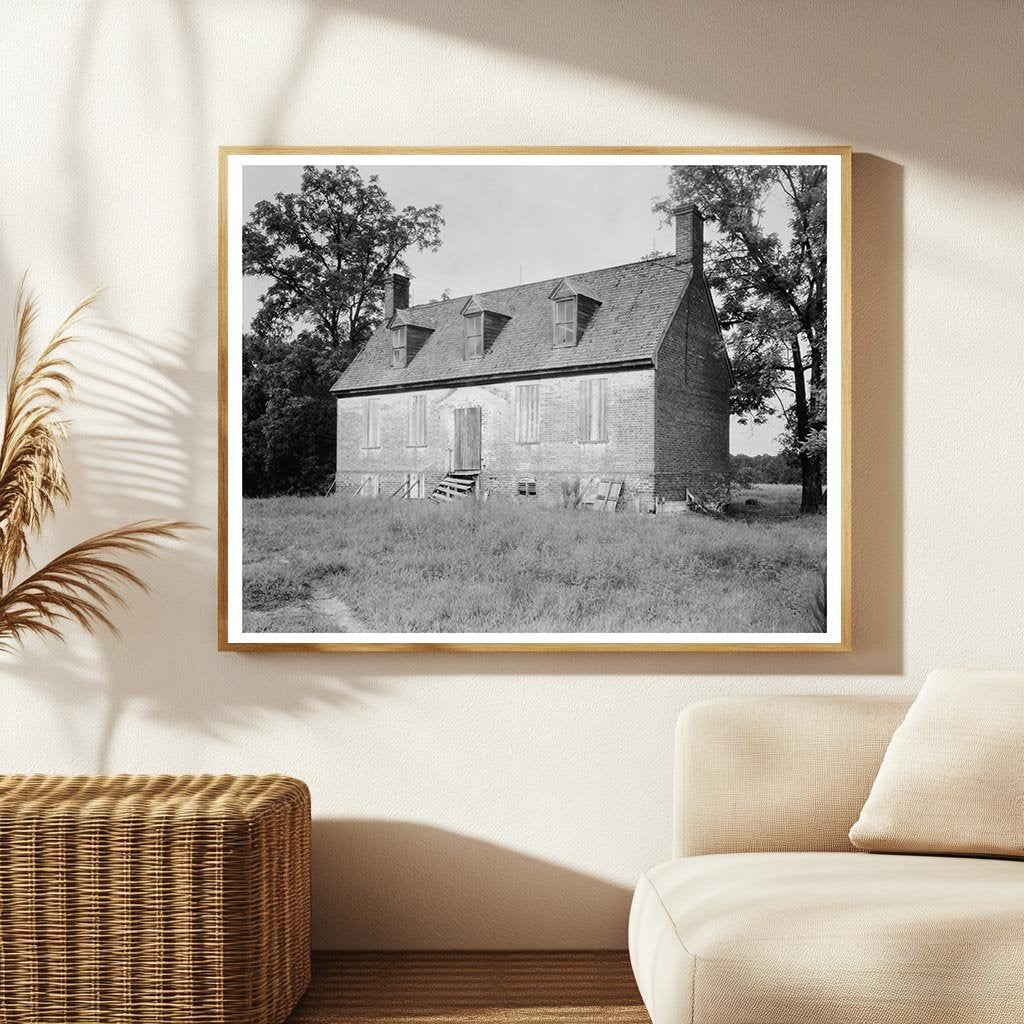 Surry County VA Vintage Architecture Photo 1953