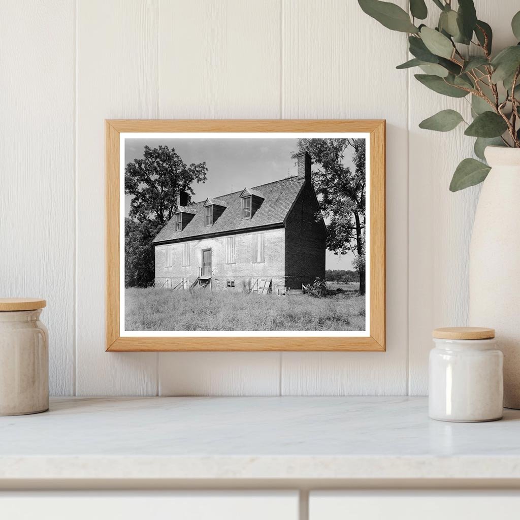 Historic House in Surry County, Virginia, Early 20th Century