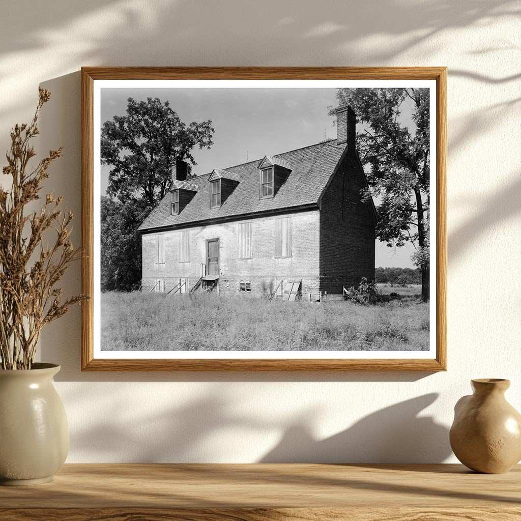 Historic House in Surry County, Virginia, Early 20th Century