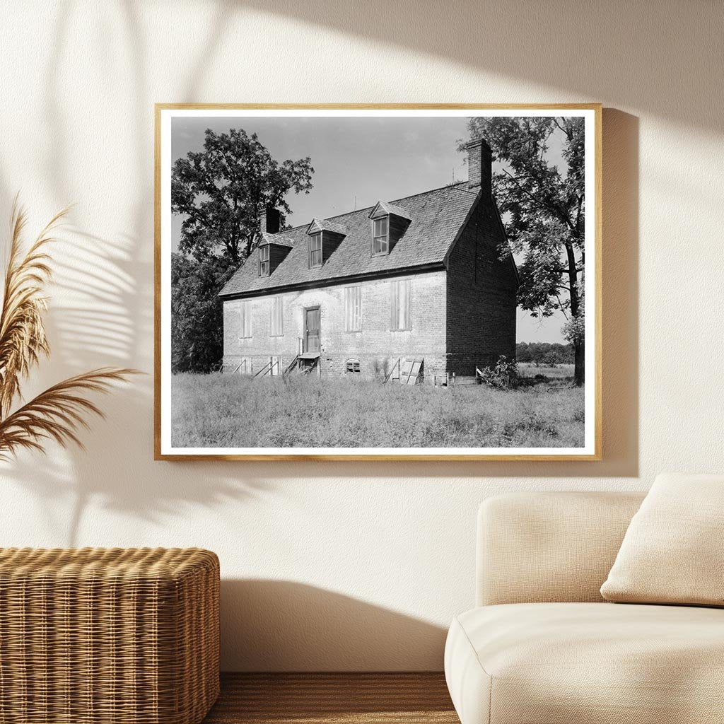 Historic House in Surry County, Virginia, Early 20th Century
