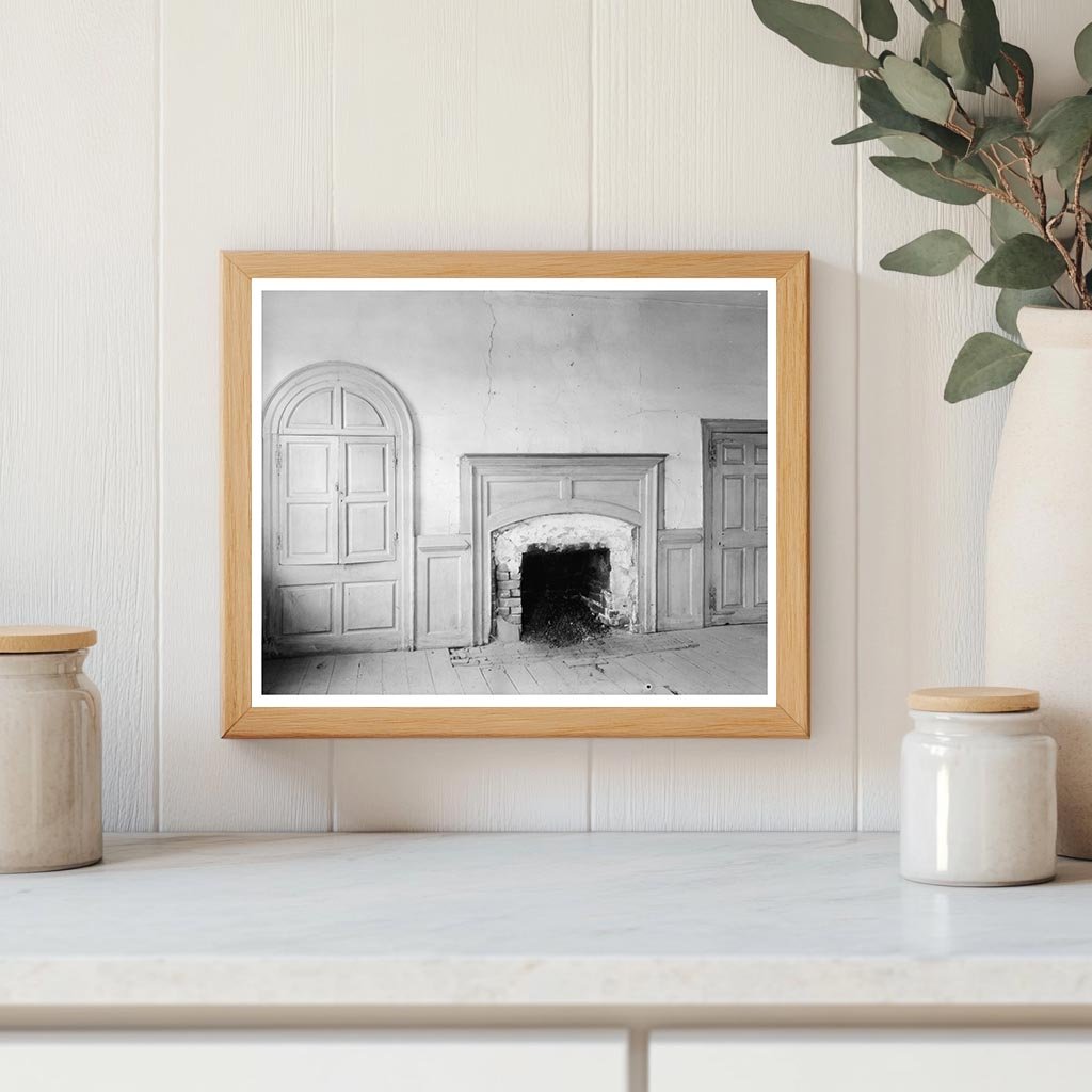 Vintage Interior Scene in Surry County, Virginia, 20th Centu