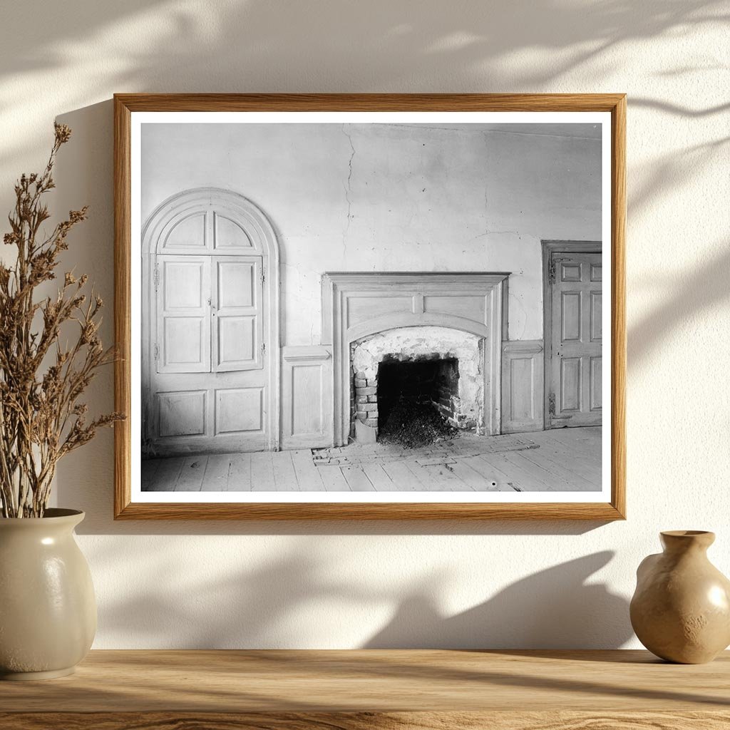 Vintage Interior Scene in Surry County, Virginia, 20th Centu