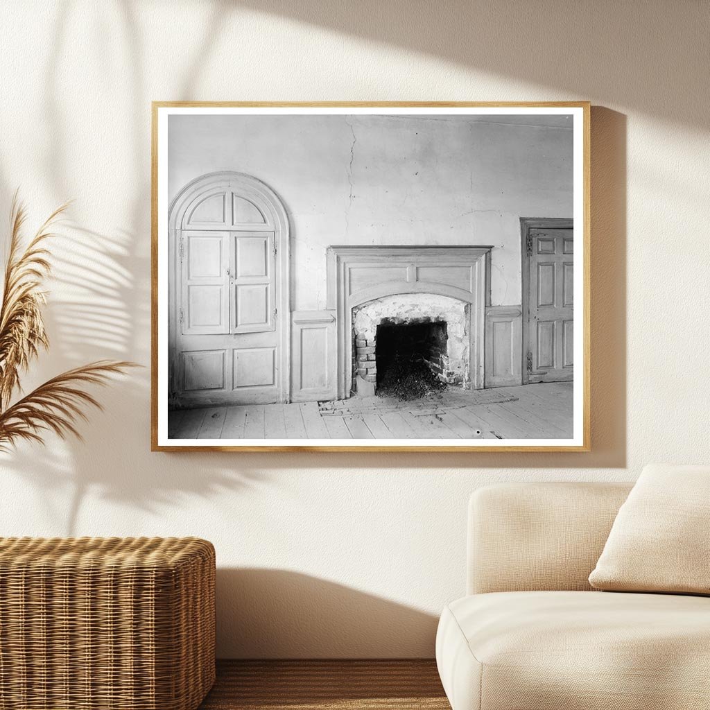 Vintage Interior Scene in Surry County, Virginia, 20th Centu