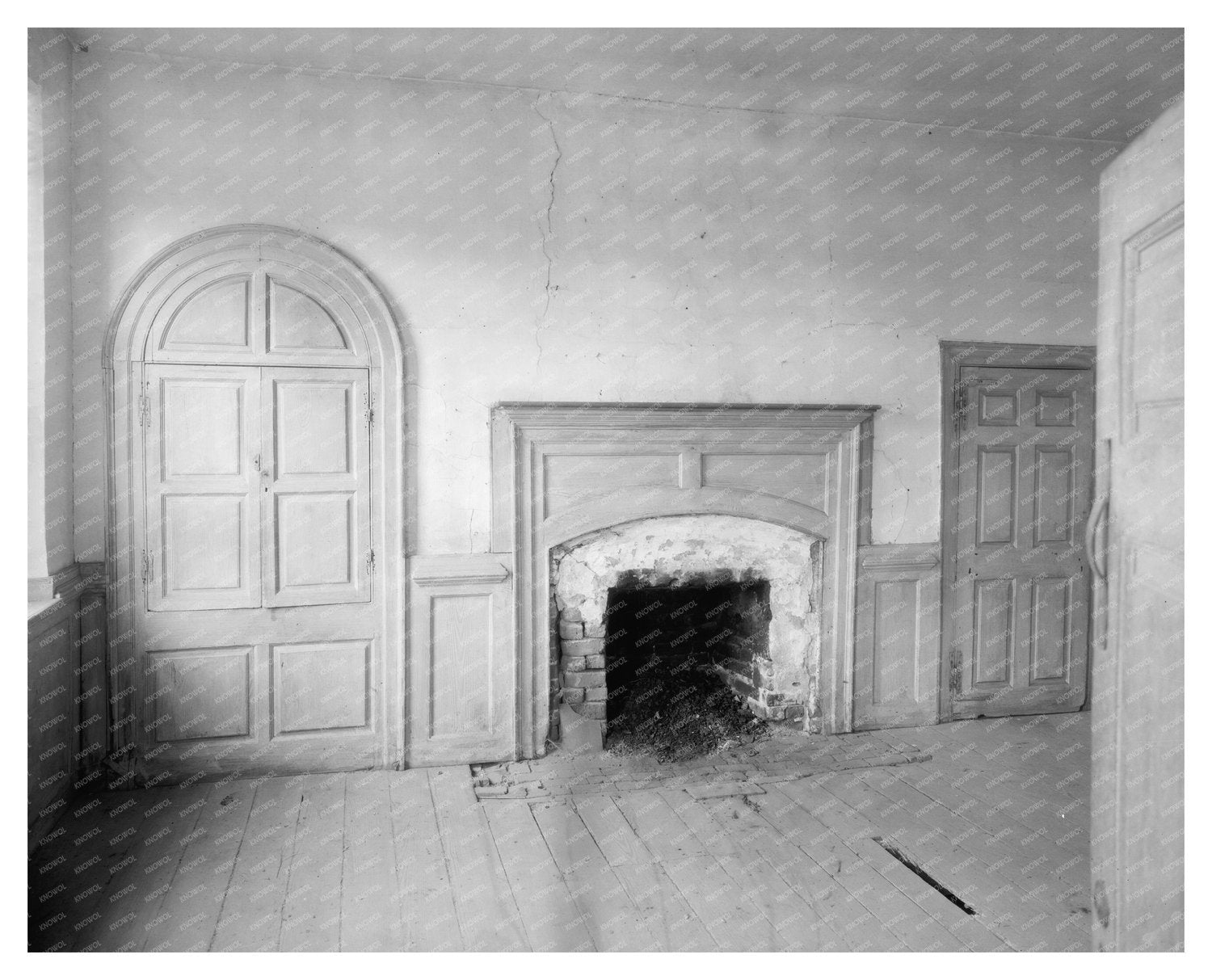 Surry County Interior Home Photo, Virginia 20th Century