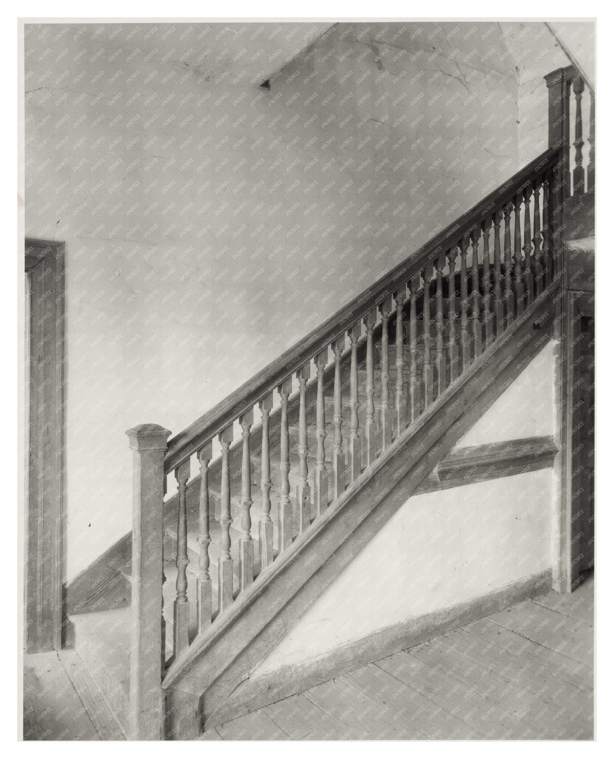 Surry County VA Stair Rail Architecture 1953