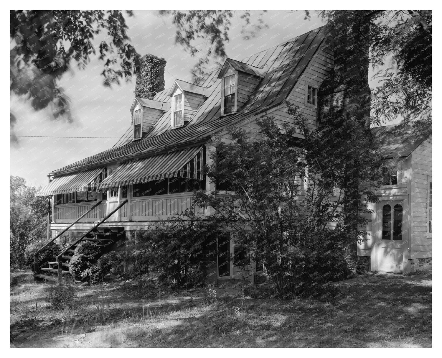 Cabin Point, VA Historic Architecture Photo, 20th Century