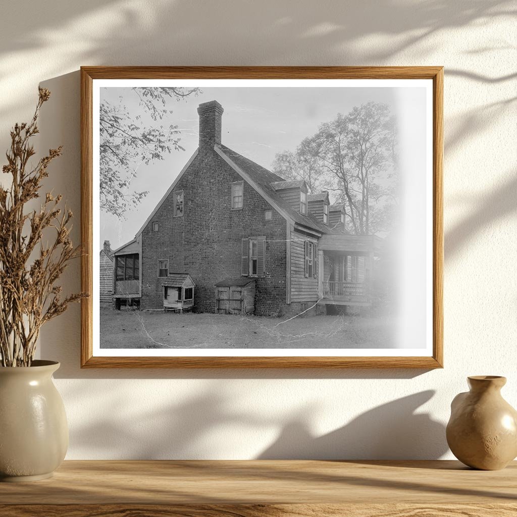 Bacons Castle, Surry County, VA - Historic 17th Century Phot
