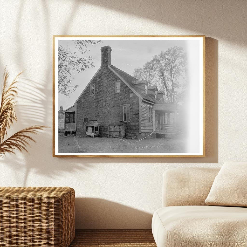 Bacons Castle, Surry County, VA - Historic 17th Century Phot