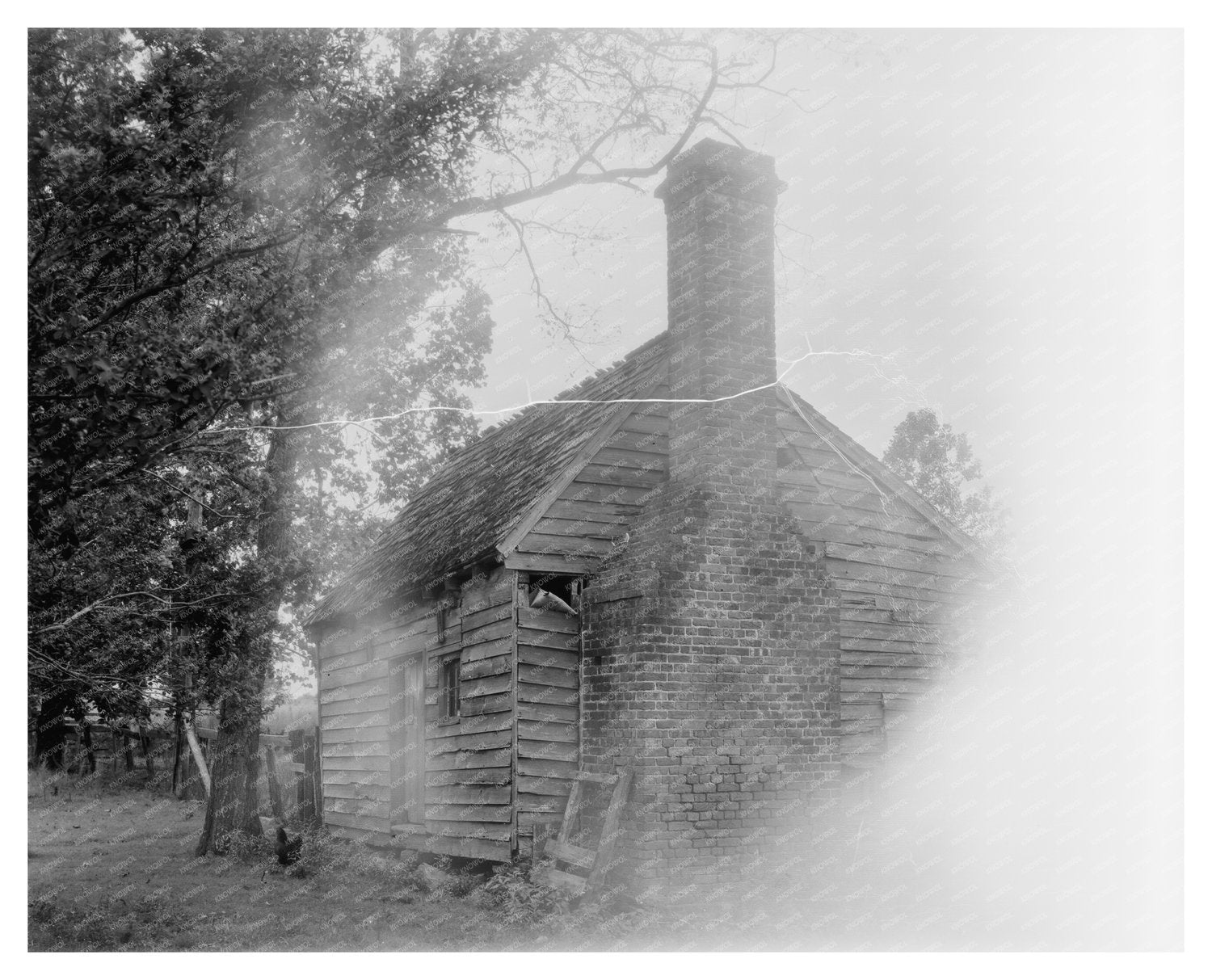 Pegram House, Surry VA, 1953 Vintage Photo