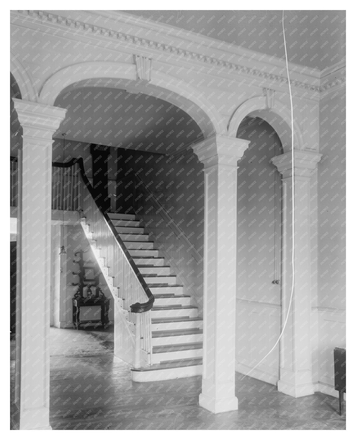 Historic Building in Milldale, VA (1772) - Vintage Photo