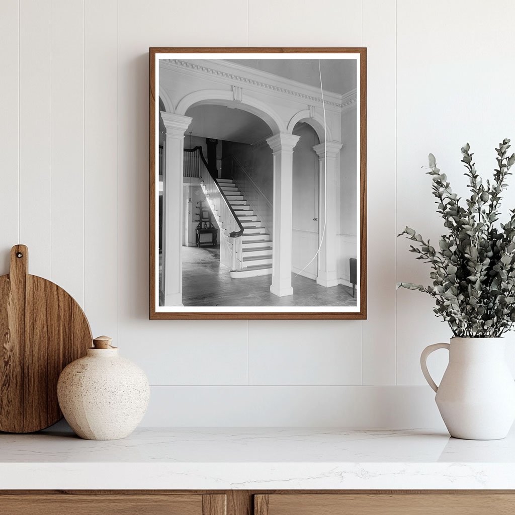 Historic Building in Milldale, VA (1772) - Vintage Photo