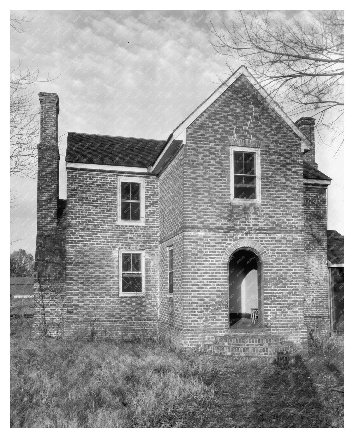 Mulberry Island, VA Vintage Home Photo, 1953