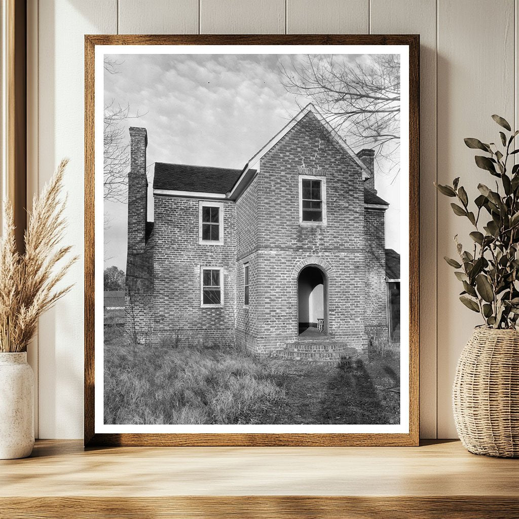 Mulberry Island, VA Vintage Home Photo, 1953