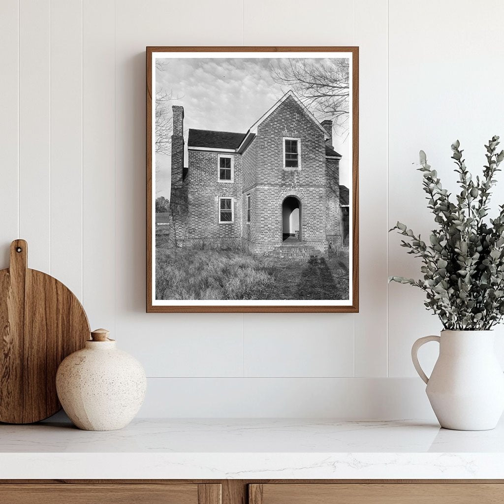 Mulberry Island, VA Vintage Home Photo, 1953