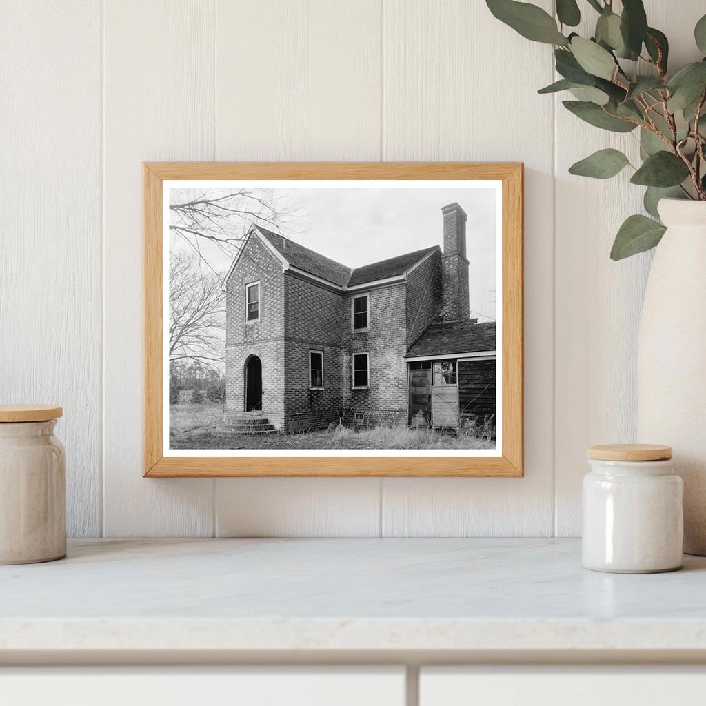 Mulberry Island Brickwork Architecture, Warwick VA, Early 19