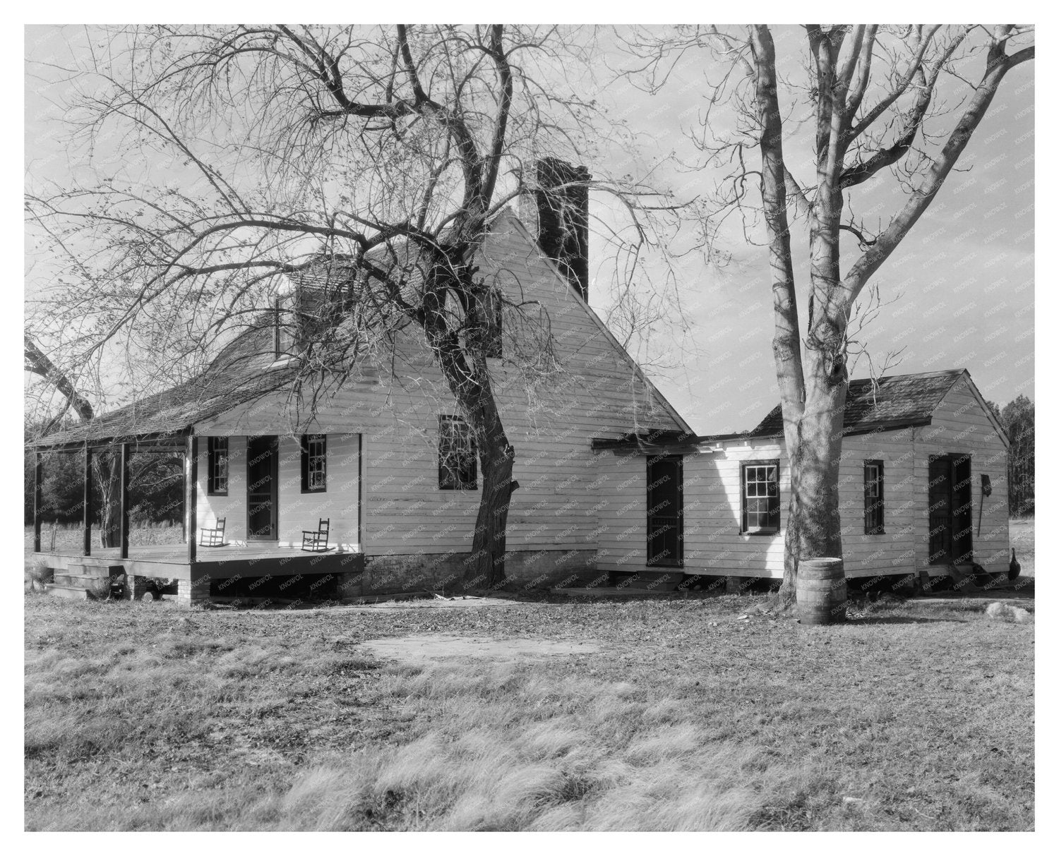 Poquoson VA Farmhouse Photo, Early 20th Century