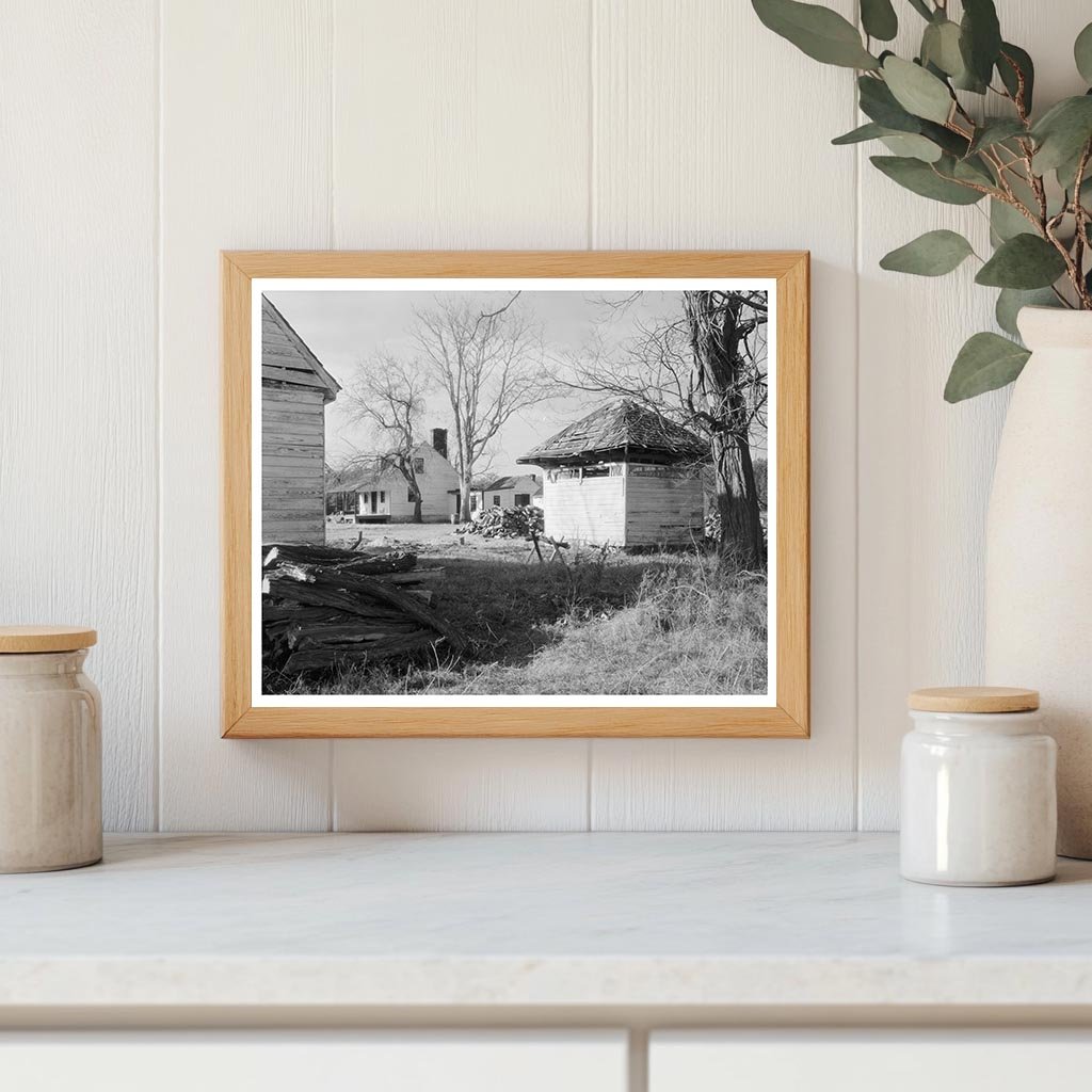 Poquoson, VA Vintage Photograph from 1900s Architecture