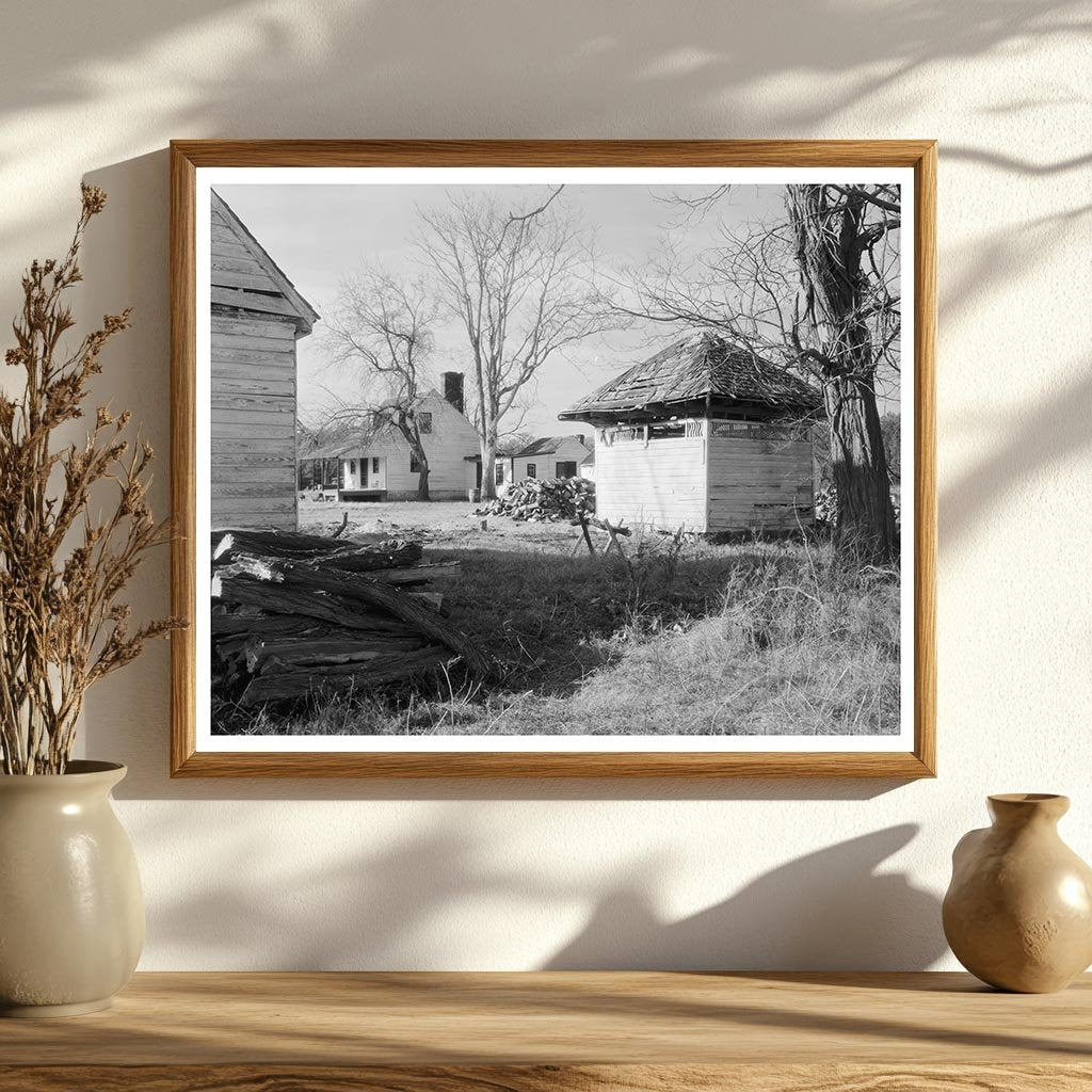Poquoson, VA Vintage Photograph from 1900s Architecture
