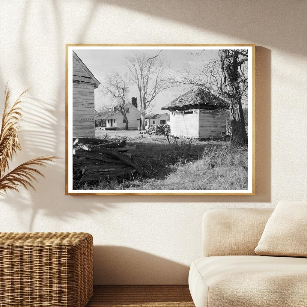 Poquoson, VA Vintage Photograph from 1900s Architecture