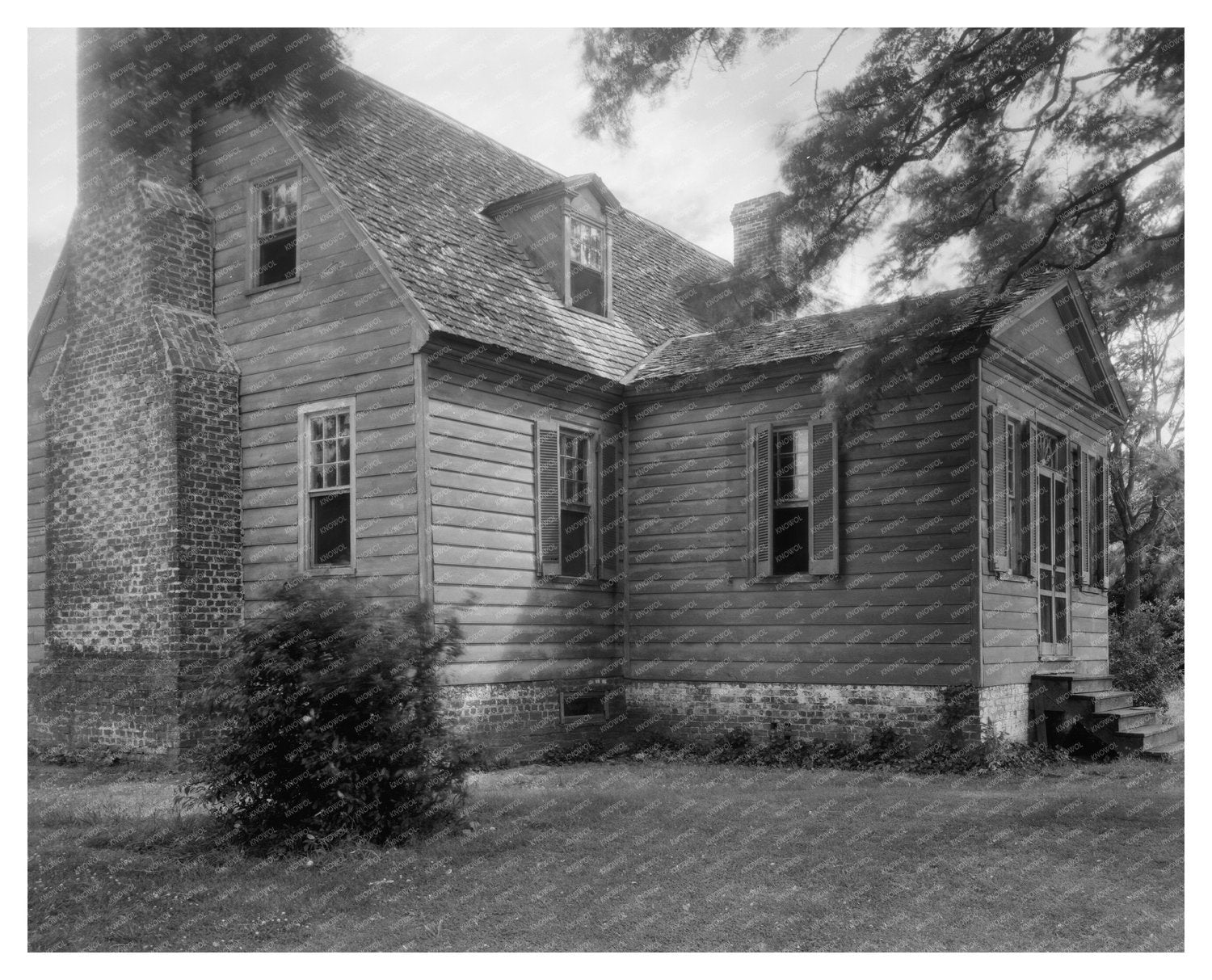 Kirnan House, Westmoreland County VA, 19th Century Photo