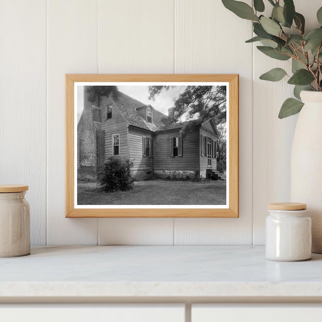 Kirnan House, Westmoreland County VA, 19th Century Photo