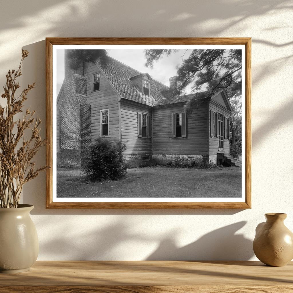 Kirnan House, Westmoreland County VA, 19th Century Photo