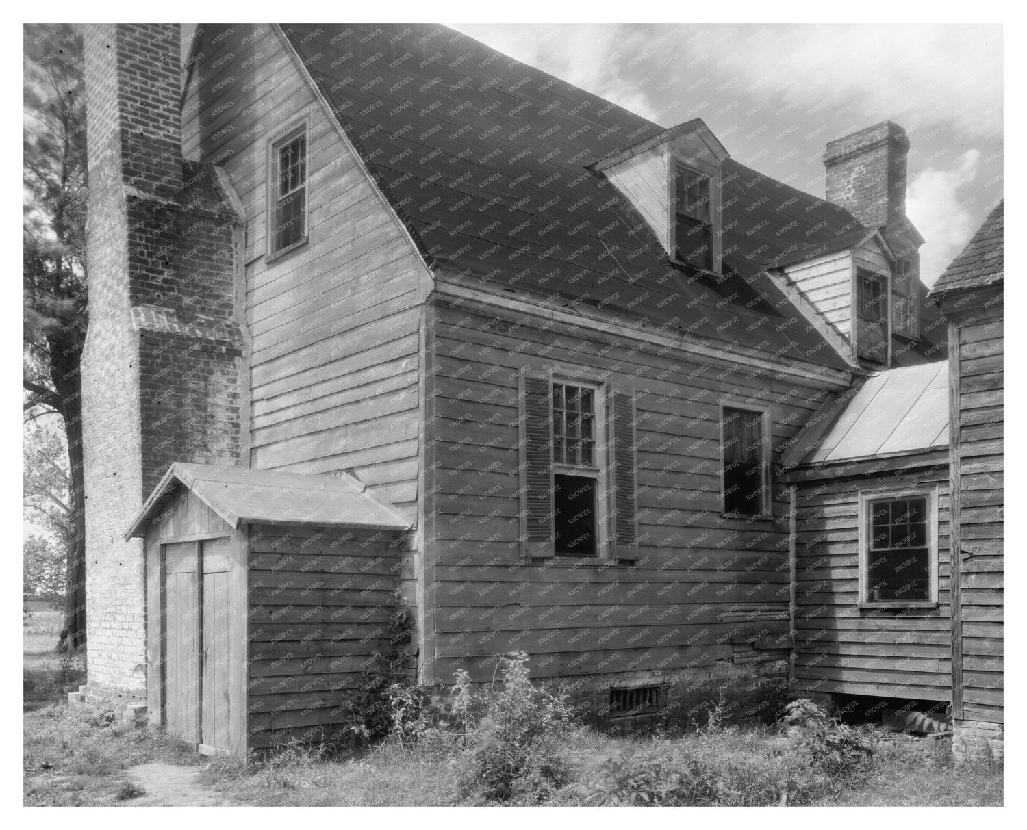 Kirnan House, Westmoreland VA, Historic Photo 1953