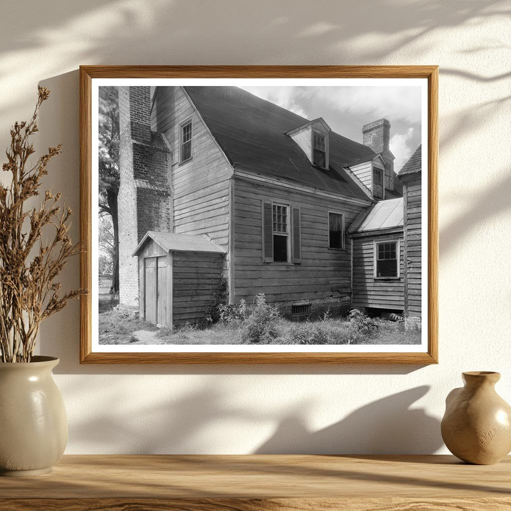 Kirnan House, Westmoreland VA, Historic Photo 1953