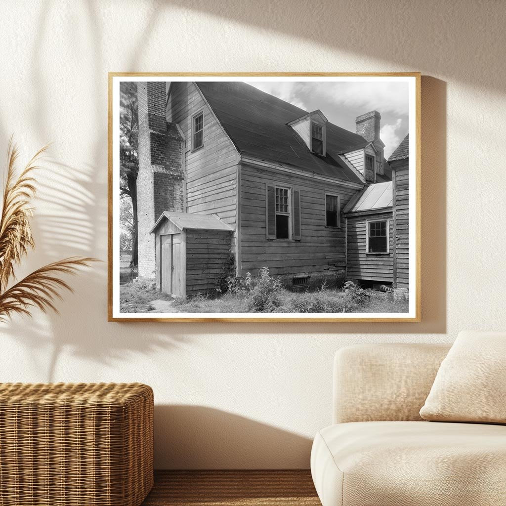 Kirnan House, Westmoreland VA, Historic Photo 1953