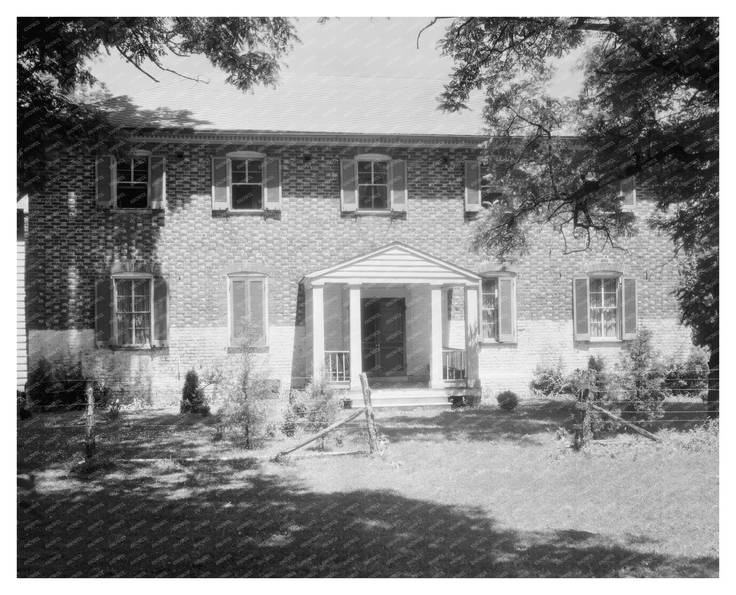 Hague, VA Historic 1685 Building Photo, 1953 Collection