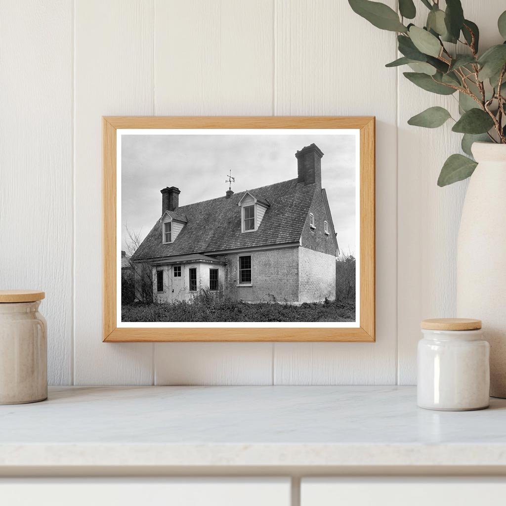 Yorktown VA Architectural History Photo, 1953