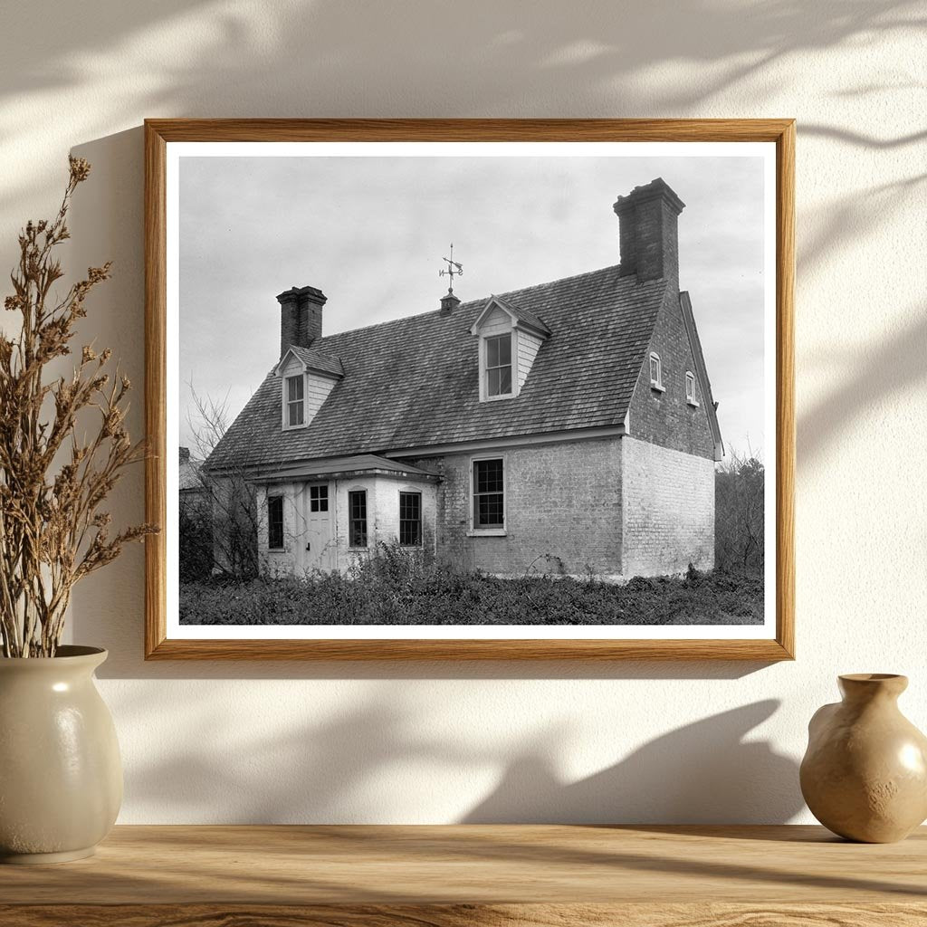 Yorktown VA Architectural History Photo, 1953