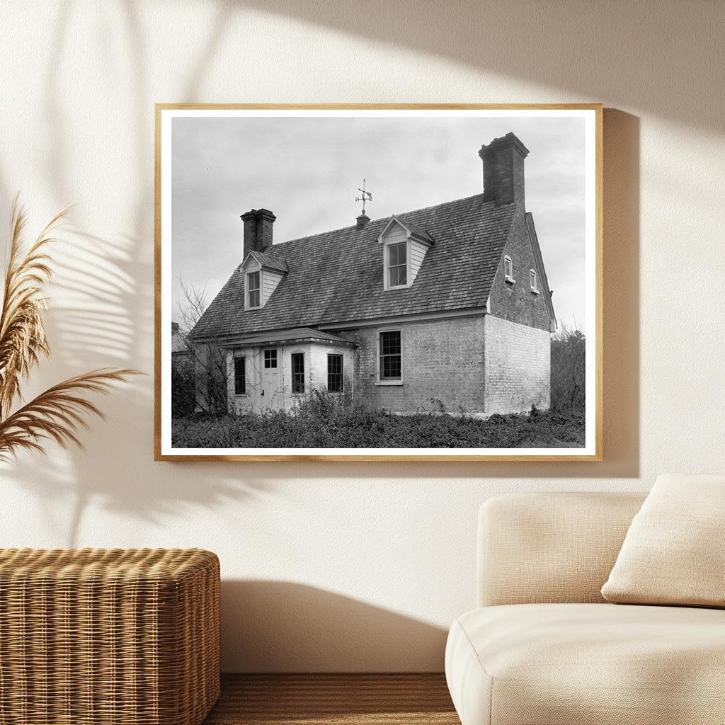 Yorktown VA Architectural History Photo, 1953