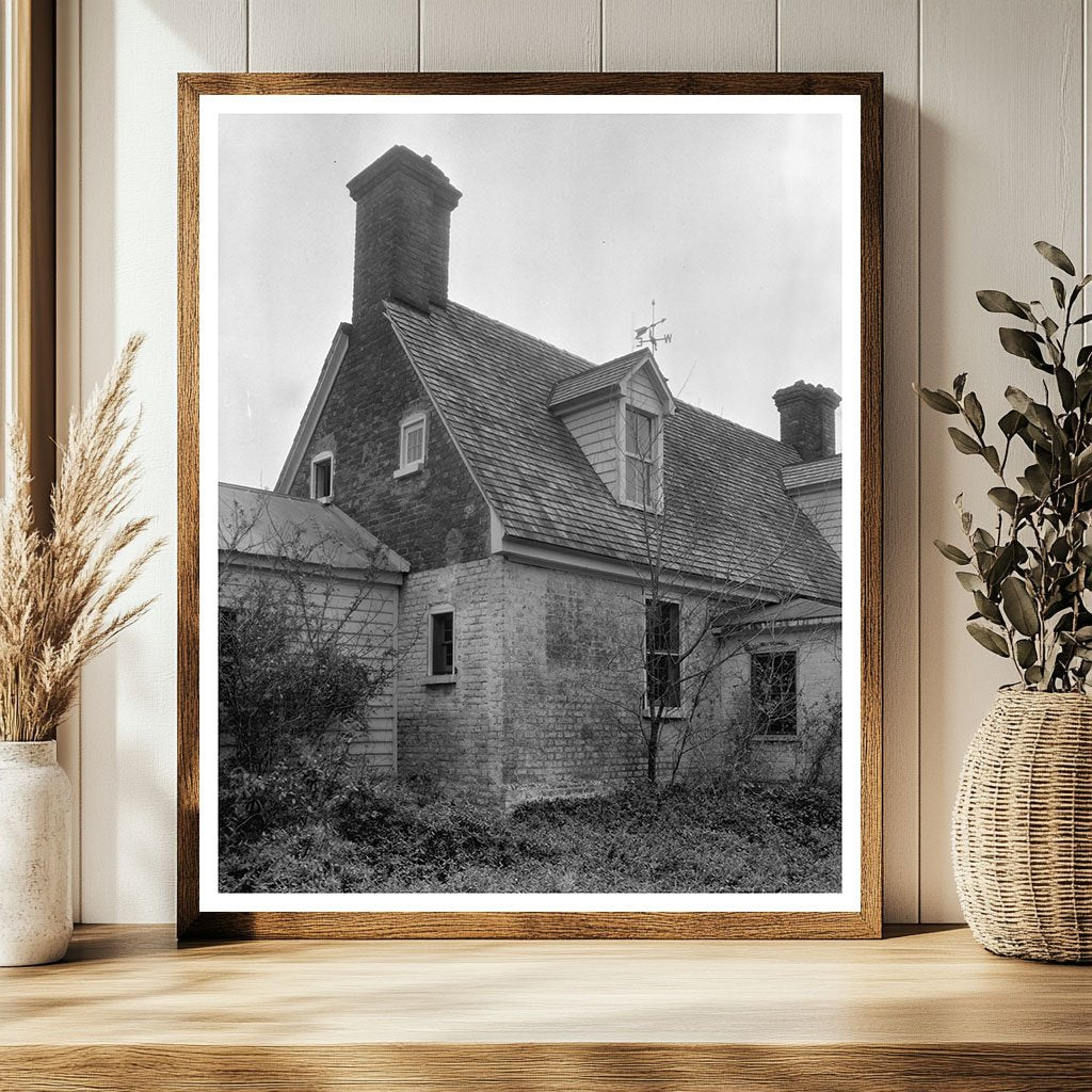 Historic Yorktown Architecture, Virginia, Early 1900s
