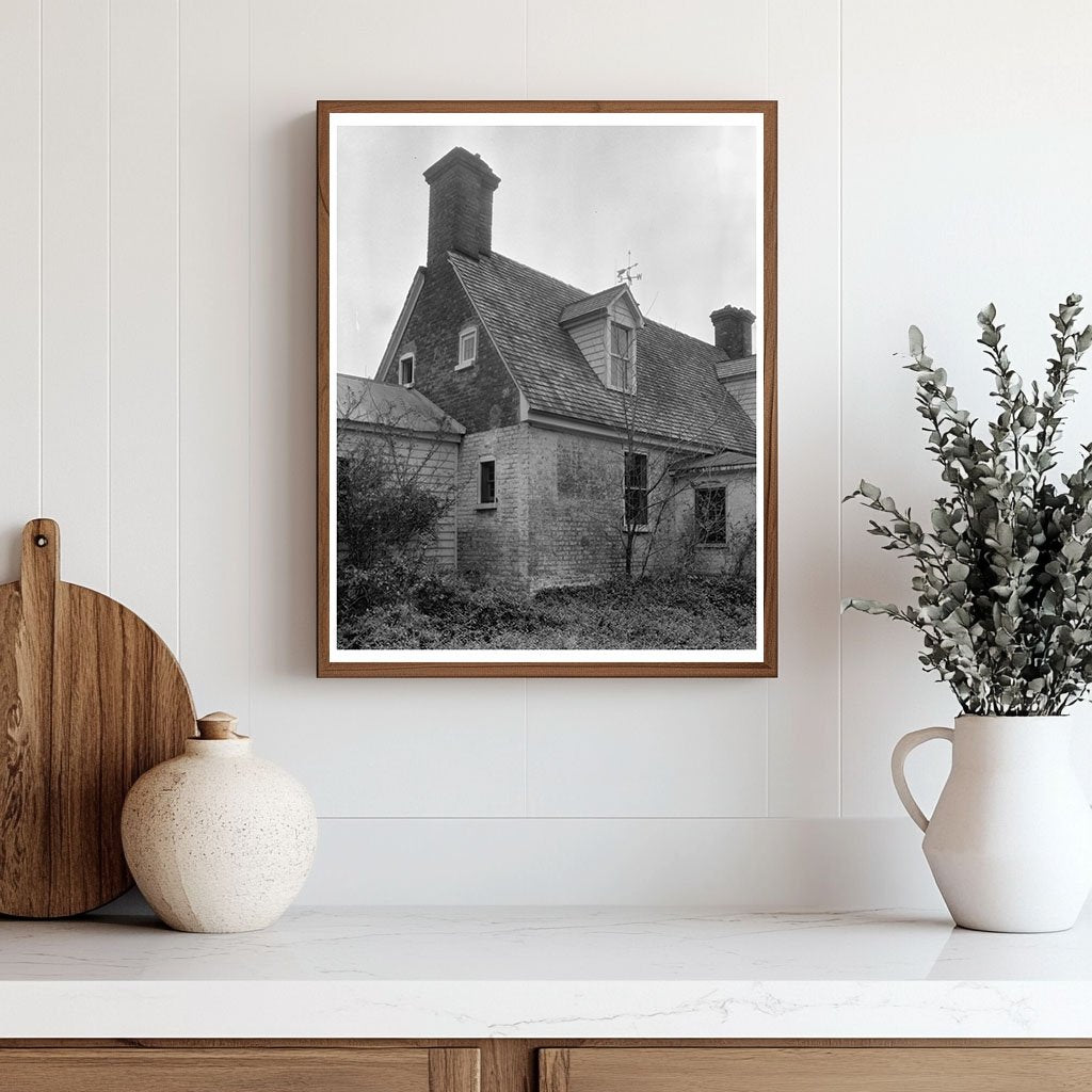 Historic Yorktown Architecture, Virginia, Early 1900s