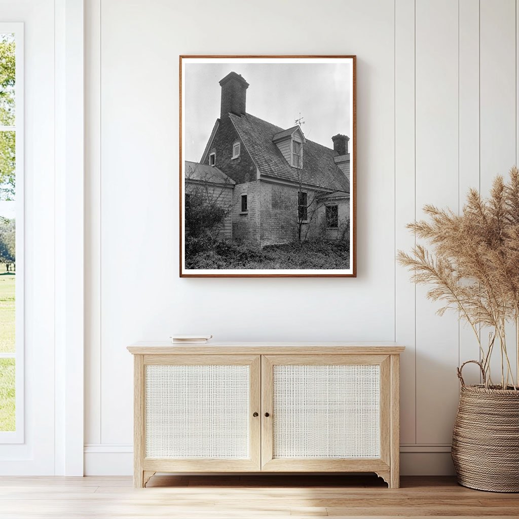 Historic Yorktown Architecture, Virginia, Early 1900s