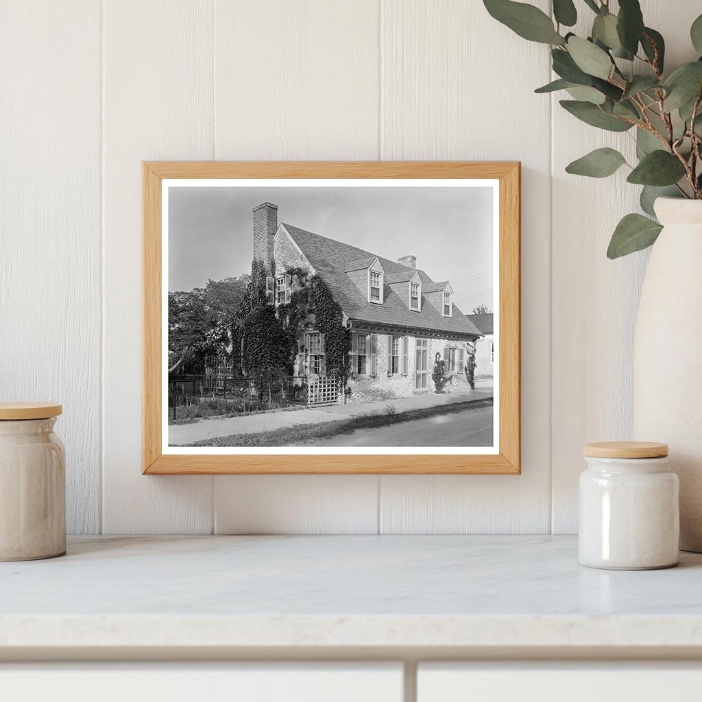 Yorktown VA Historical Architecture Photo 1953