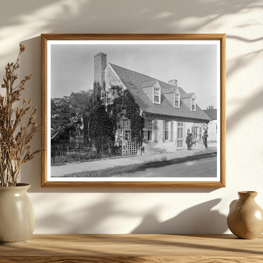 Yorktown VA Historical Architecture Photo 1953