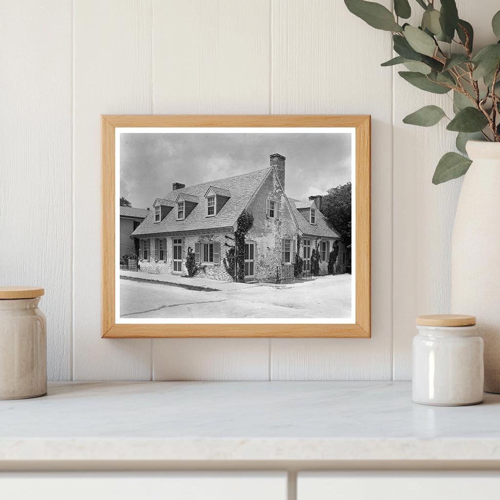 Vintage Architecture in Yorktown, Virginia - 20th Century