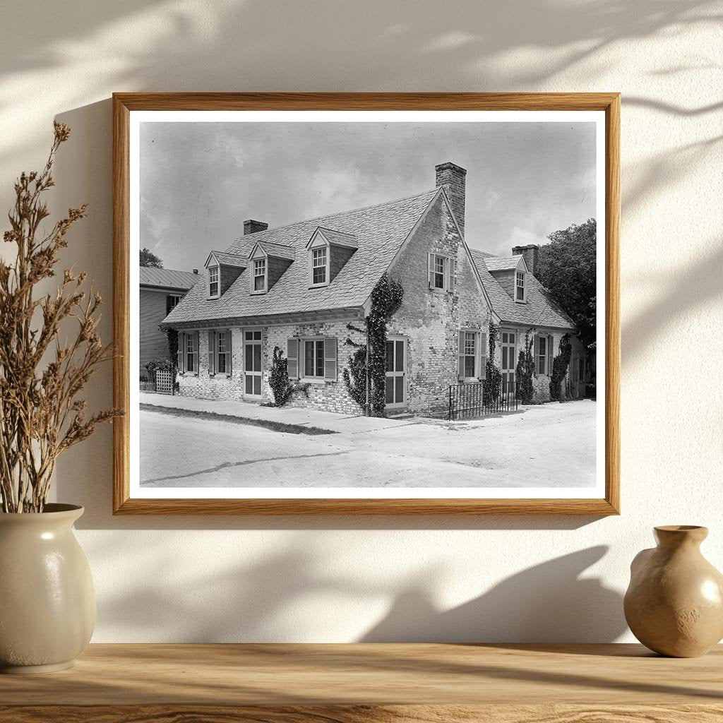 Vintage Architecture in Yorktown, Virginia - 20th Century